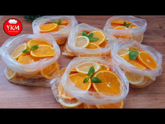 📢 I Store Oranges and Lemons This Way for 12 Months 😮 It's Even More Delicious Than Fresh 💯 No Sugar