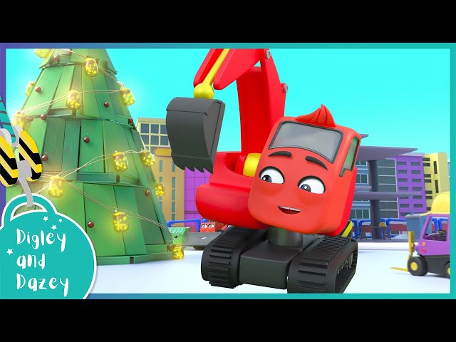 The Secret Christmas Tree 🎄 | Digley and Dazey | Festive Kids Cartoons