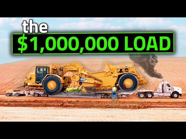 Moving the WORLD'S BIGGEST Scrapers | Heavy Haul