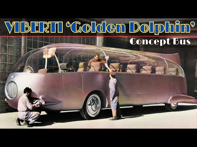 Viberti Golden Dolphin: Italy's Futuristic Sci-Fi Concept Bus!