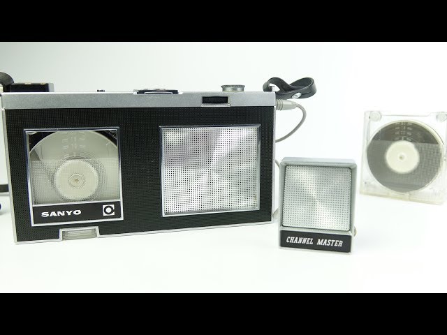 Forgotten Format: SANYO Micro-Pack 35 Tape Recorder