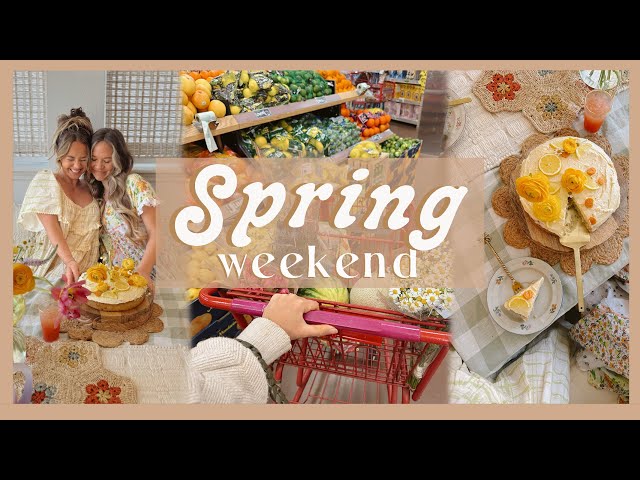 WEEKEND IN THE LIFE | celebrating, Trader Joe's haul, errands, & home projects!
