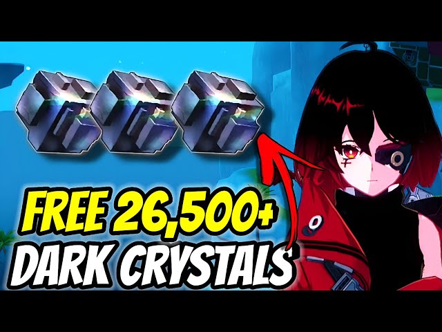 Tower of Fantasy Free Dark Crystals - GET 26,650 Dark Crystals for FREEE!!!