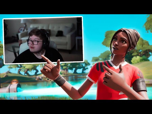 PLAYING FORTNITE for a $10,000 NECK TATTOO
