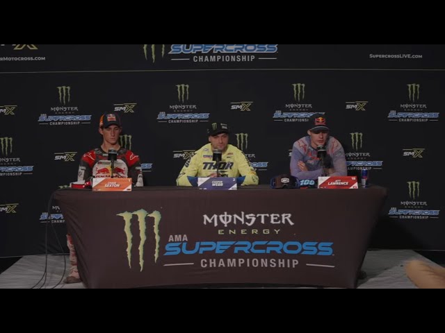 Monster Energy Supercross: Press Conference Round 11 - Seattle