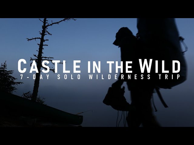 7-Day Solo to Canada's Greatest Wilderness Cabin? - A Lonely Homesteader's Wooden Castle