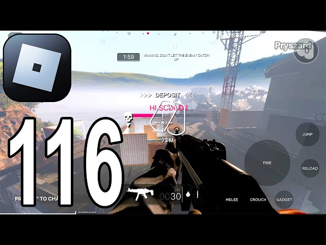 Roblox - Gameplay Walkthrough Part 116 Frontlines (iOS, Android)