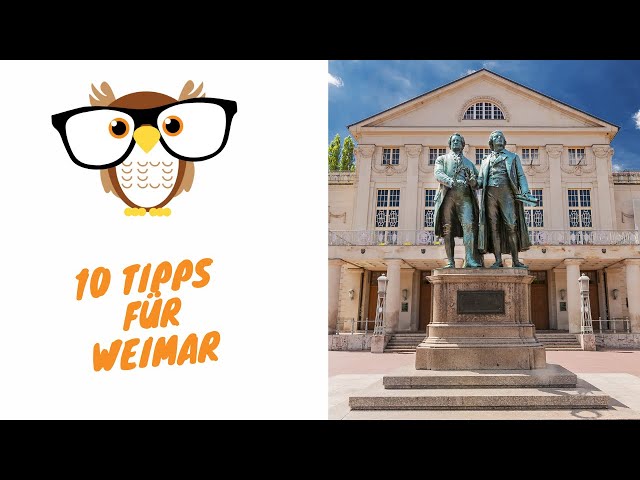 10 Tipps Weimar