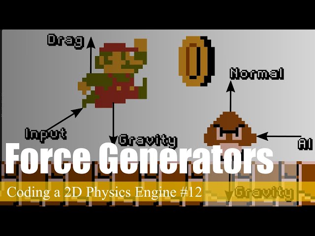 Force Generators (Abstracting Forces) | Coding a 2D Physics Engine in Java #12