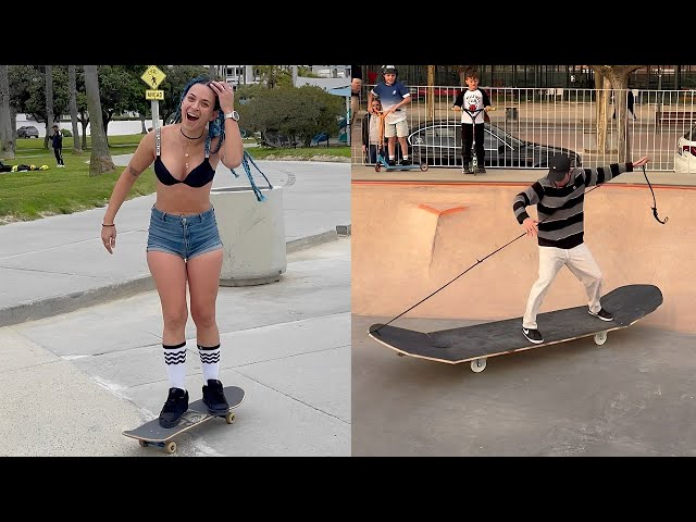 When Skaters Just Have FUN! (Skateboarding)