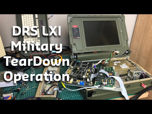 Military Laptop Teardown Operation