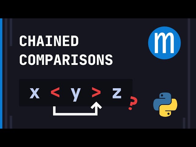 Why I don't like Python's chained comparisons