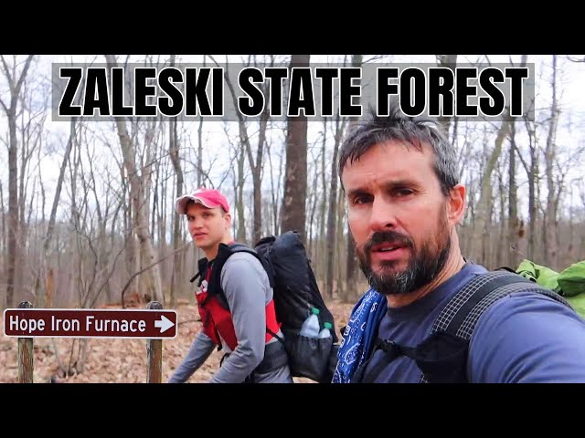 Zaleski State Forest - Ohio Hiking,  Backpacking and Trail Running - North and South Loops
