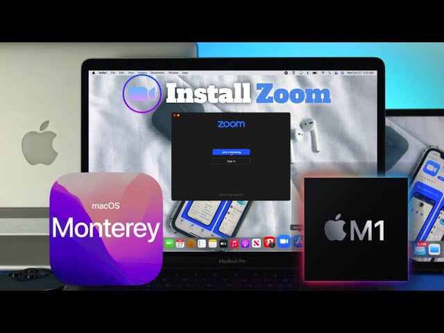 How To Install ZOOM on a Mac M1 [macOS Monterey]