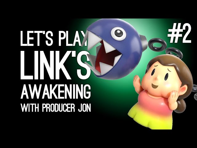 Link's Awakening Switch Gameplay: Link's Awakening with Producer Jon Pt 2 - BOW-WOW'S BIG DAY OUT