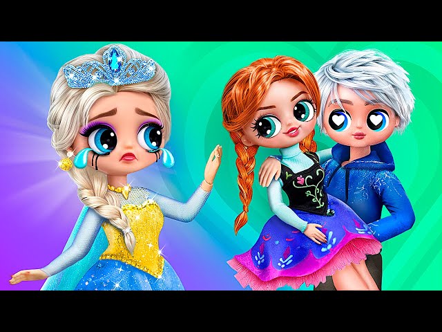 Love Triangle: Elsa Is Confused! Who Will Jack Choose? 32 Frozen DIYs for LOL