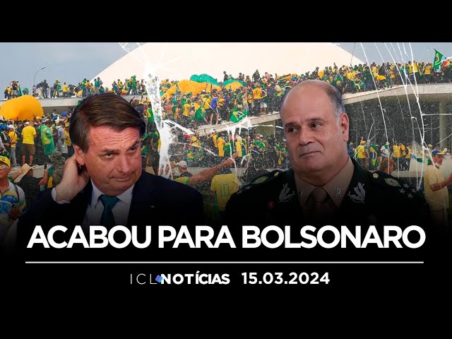 ICL NOTÍCIAS - 15/03/24 - DEPOIMENTO DEVASTADOR DE COMANDANTE DO EXÉRCITO DESTROI BOLSONARO
