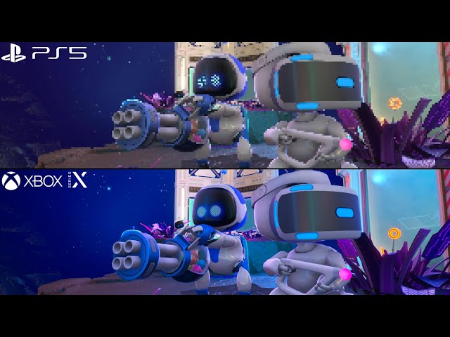 Astro's Playroom | PS5 VS XBOX SERIES X