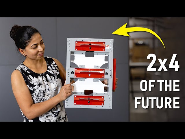 Could this reusable metal wall be the 2x4 of the FUTURE?