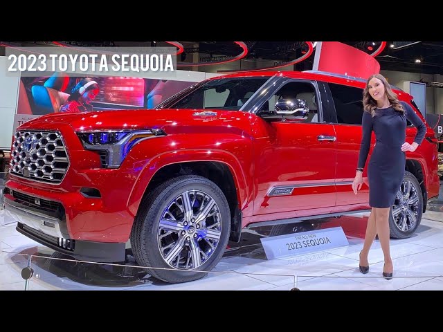 All-New 2023 Toyota Sequoia: Detailed Walk-Around On This Full-Size SUV! See The New Cargo Shelf!
