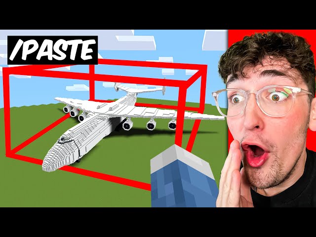 I Secretly Cheated Using //paste in a Minecraft Build Battle