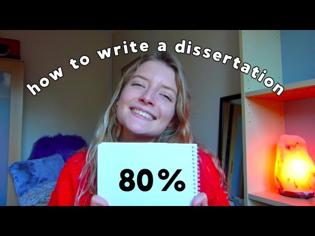 How to Write a First Class Dissertation (medicine at uni of nottingham)
