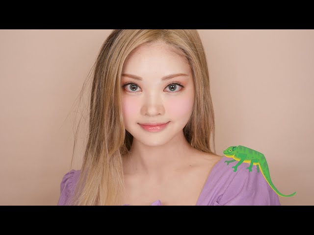 Disney Tangled Rapunzel makeup/Korean
