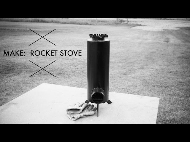 Making a Rocket Stove