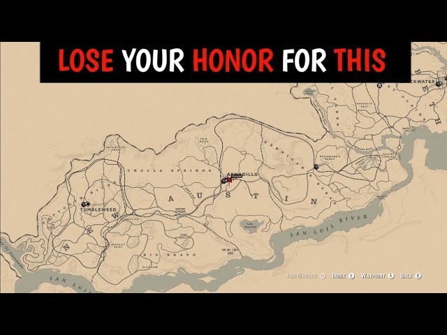 Say goodbye to honor if you want to know this sad secret - RDR2