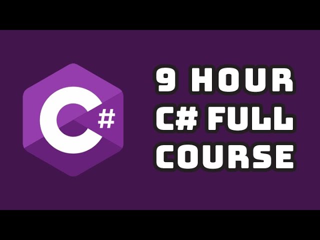 C# Full Course : C# Tutorial for Beginners