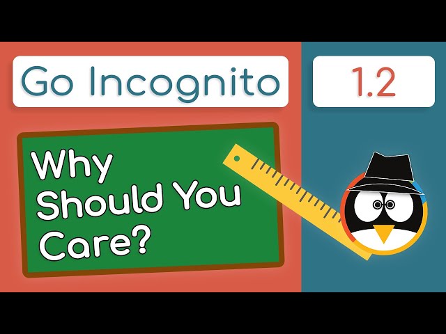 Does Privacy & Security Matter? YES! | Go Incognito 1.2