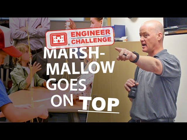 Marshmallow goes on top! (Engineer Challenge)
