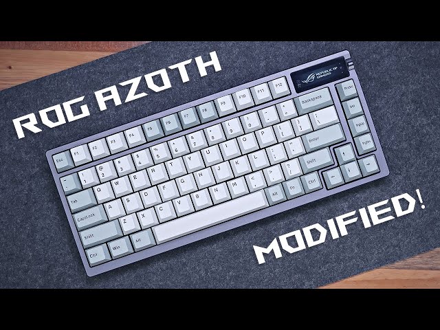 ROG Azoth Review - The BEST ROG Keyboard! - #shorts