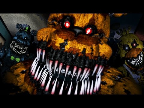 GOLDEN FREDDY ATTACKS!! | Five Nights at Freddy's 4 - Part 4