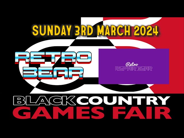 Retro Bear's Day Out : Black Country Games Fair March 2024