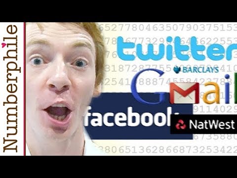 Encryption and HUGE numbers - Numberphile