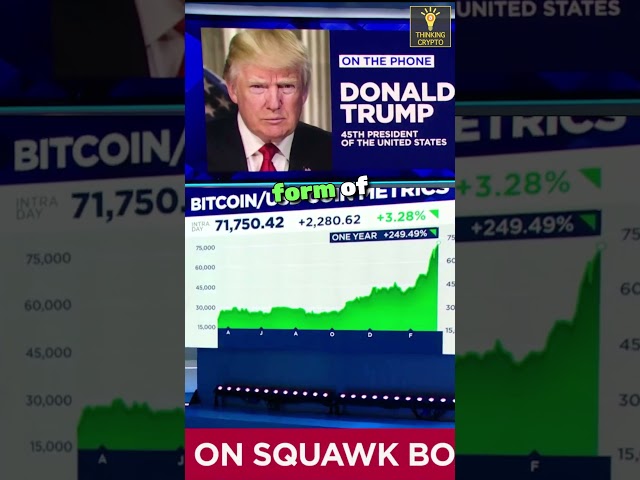 Donald Trump Bullish On Bitcoin?!😲