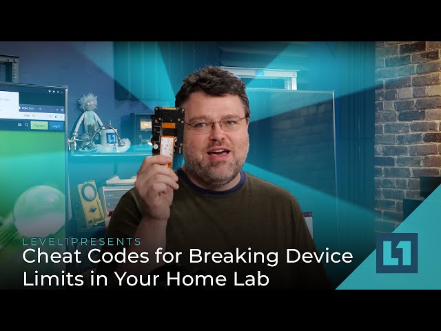 Cheat Codes for Breaking Device Limits in Your Home Lab (not for work)