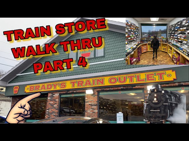 Train Store Walk Through - Part 4 - Brady’s Train Outlet in Greensburg PA