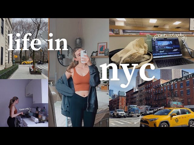 NYC VLOG: realistic days in my life, sleep no more, attending an event, getting things done