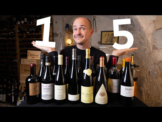 The ESSENTIAL WINES - 15 bottles to build your collection!