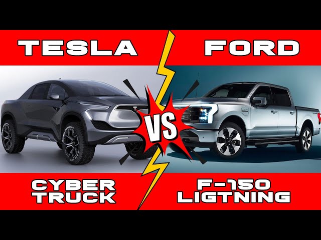 2022 Ford F-150 Lightning VS Tesla Cybertruck