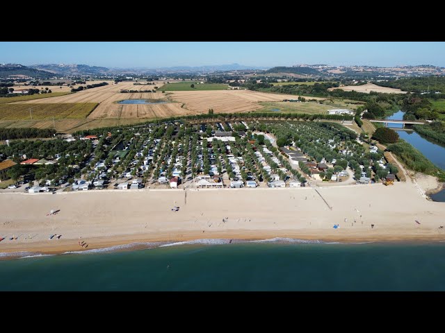 2022 Camping Bellamare in Porto Recanati, Italien - Drohnenaufnahmen in 4K