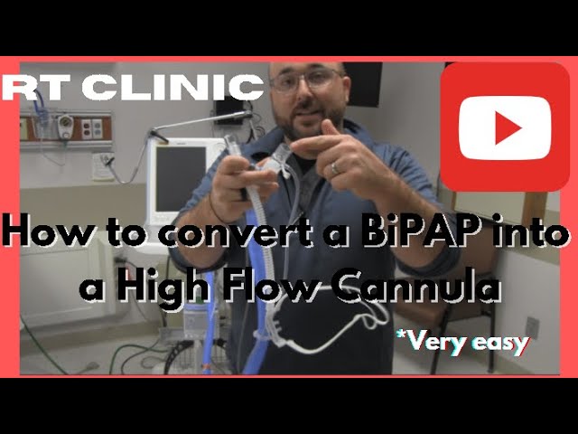 RT Clinic: How to use a V60 as a Heated High Flow Cannula. Very Easy!