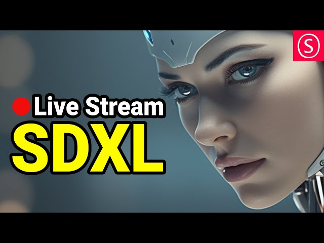 SDXL LIVE STREAM - Join me & Have Fun