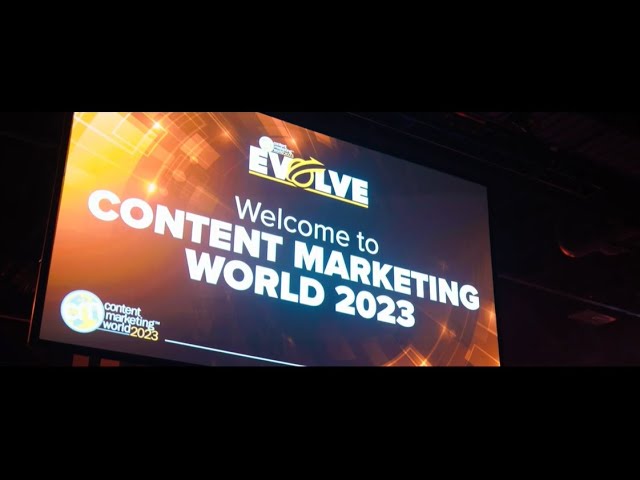 What you missed at Content Marketing World 2023