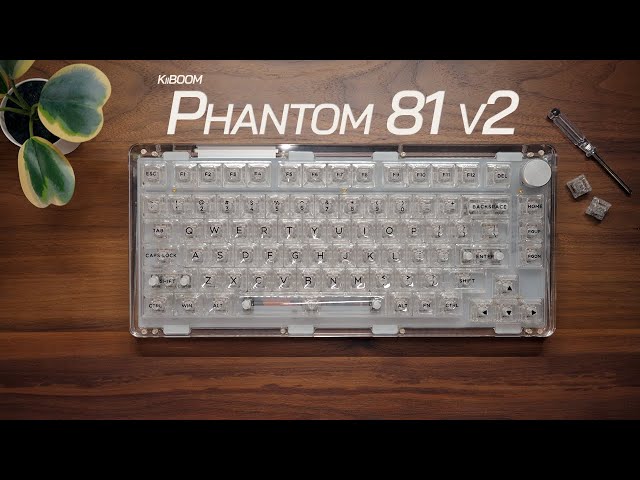 The Crystal Keyboard: KiiBoom Phantom 81 v2 Review