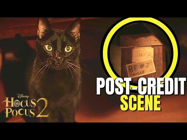 Hocus Pocus 2 Post Credit Scene Explained