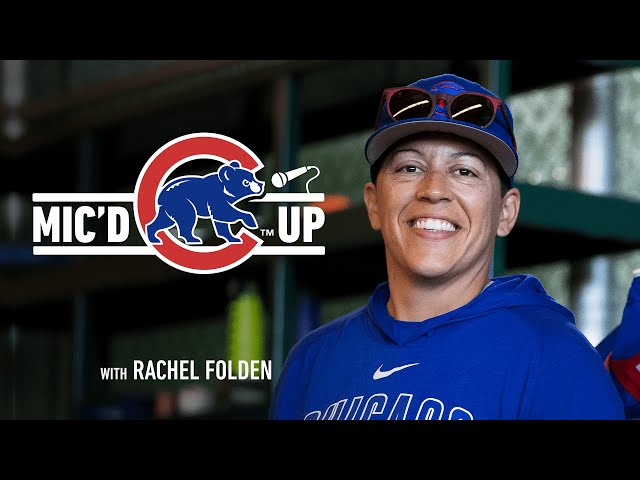 Cubs Minor League Hitting Coordinator Rachel Folden is Mic'd Up in the Cages at Spring Training