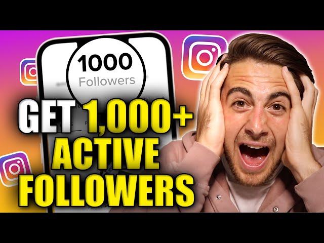 How To Get 1000 ACTIVE Followers on Instagram in 10 Minutes (new algorithm update)